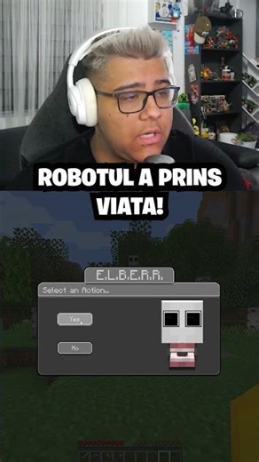 ROBOTUL a PRINS VIATA pe MINECRAFT HORROR! #ionutstreaming #minecraft