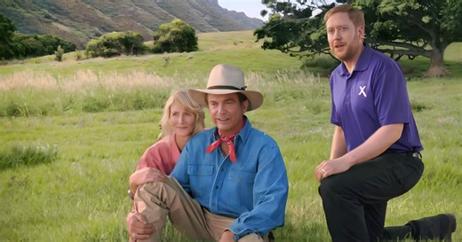 Sam Neill Reunites With Laura Dern & Jeff Goldblum for Super Bowl LX Ad