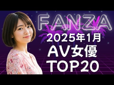 【AV女優】FANZA 2025年1月ランキング トップ20