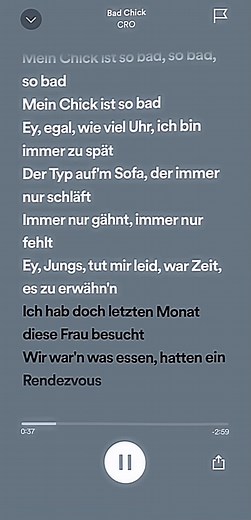 Speed Up Songs: Bad Chick - CRO