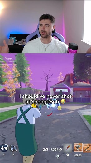 SpongeBob SWEARS In Fortnite? 😳