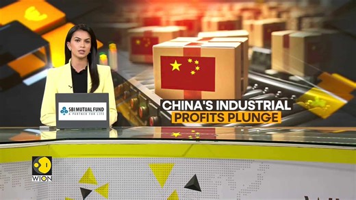 China's Industrial Profits Fall Amid Property Market Slump | World Business Watch | WION