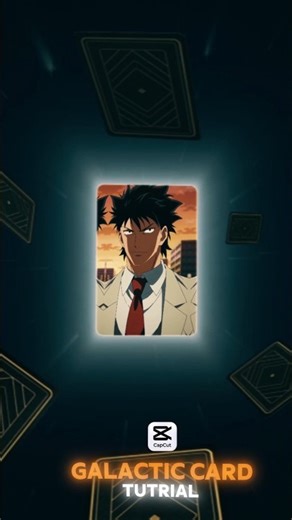 Capcut- Galetic Card Effect #capcut #card #effect #tutorial #shortsfeed #shorts #videoediting