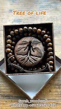 The Tree of Life | Handmade Wooden Pendant by Sareh_woodcraft
