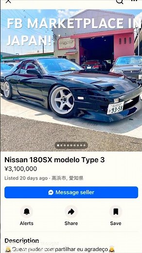 Japanese Facebook Marketplace Car Listings #jdm