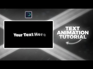 TEXT ANIMATION \\ - alight motion tutorial [ Part 1 ]
