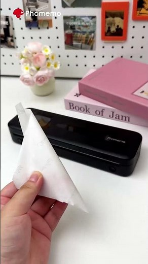 What?😳It can print both files& shipping labels!🔍Phomemo M832D portable printer #giftforhim #tech