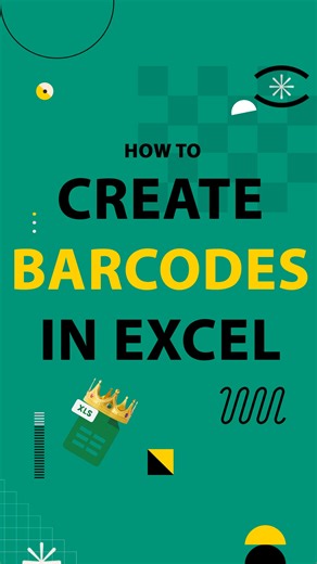 ExcelKingTips | Daily Excel Magic on Instagram: "Scanned all these barcodes and they work great! If you're making your own, use this format: 1 letter + 5 digits. Easy and simple! ✅ #excel #exceltips #excelhacks #exceltricks"