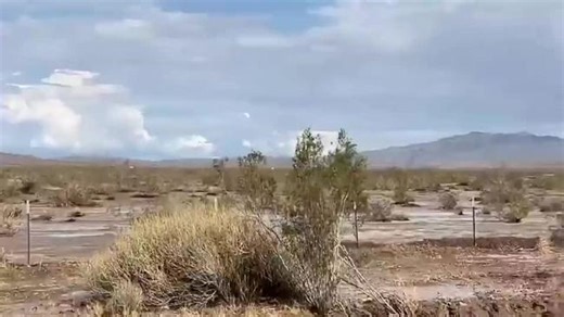 Storm Brings Flash Flooding to California Desert