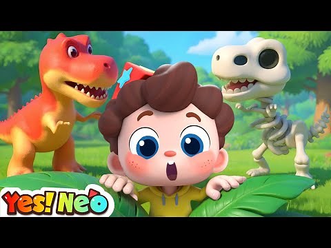 Neo Goes on a Fun Safari | Big T-Rex | Learn Dinosaurs | Nursery Rhyme & Kids Songs | Yes! Neo