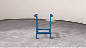 Tall Adirondack Chairs Set of 2, Bar Height HDPE Deck Chairs with Connecting Trays & Umbrella Hole, Weatherproof Patio Bar Stools for Balcony, Garden, Grey