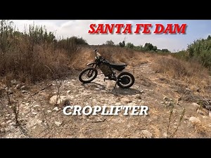 Croplifting some Cattails adventures on the Stealth bomber e-bike with Heidi to Santa Fe Dam