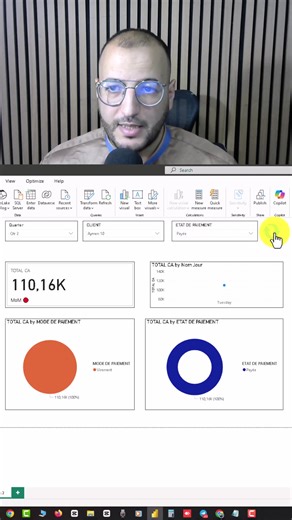 الحلقة 30 : إلغاء الفلتر بضغطة زر في Power BI باستخدام خاصية Bookmark باحترافية #PowerBI #Excel #AymenExcel #FormationPowerBI #FormationExcel #AstucePowerBI #Dashboard #BusinessIntelligence #Bookmark #Interaction #TutorielPowerBI #ApprentissageExcel | aymen_excel