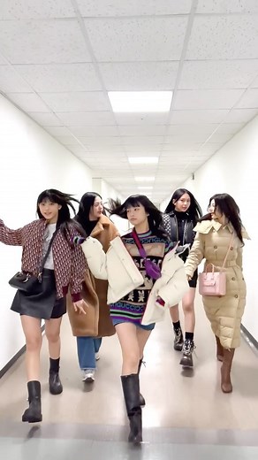 Instagram on Instagram: "“On the way to work.” The South Korean girl group @newjeans_official (NewJeans) — with five members Minji, Hanni, Danielle, Haerin and Hyein — presents a new paradigm for K-pop. “NewJeans does not follow the familiar formula of standardized K-pop. It’s based on pop, but does not adhere to a specific style.” NewJeans’s music video “Attention” debuted in the summer of 2022, and from there they have cemented their reputation and built their “Bunnies” fandom via their self-t