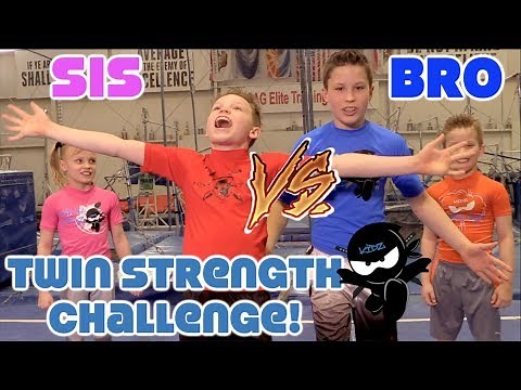 Sister vs Brother - Twin Strength