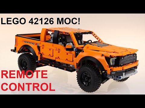 LEGO TECHNIC 42126 tuning FORD Raptor MOC- power functions - Lets MOC!