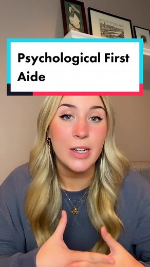 Supporting Mental Health: Psychological First Aid Course on Coursera