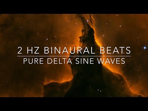 [DEEP SLEEP RESTORE] 2 Hz DELTA Binaural Beats Pure Sine Waves for Relaxation Revitalization Detox