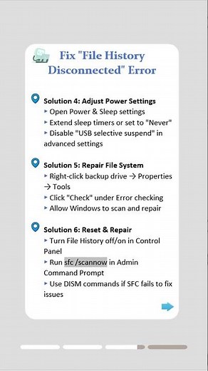 Fix: ‘File History Disconnected Too Long’ Error in Windows #windows11 #windows10 #filerecovery