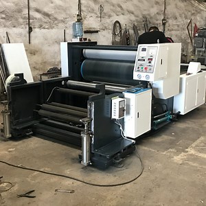 [Hot Item] Automatic Roll Embossing Machine for Plastic Film, CPP, PE, PVC, Pet