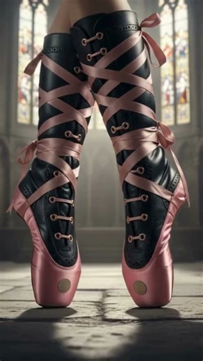 ゆっくり踊るトゥーシューズ/Slow dancing toe shoes