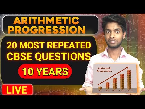 Arithmetic Progression PYQ Practice Challenge 🔥 | 20 Must-Solve Questions | Class 10 | BPankaj Shah
