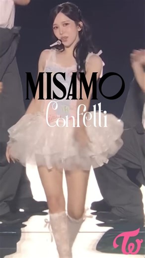 MISAMO Confetti at MUFG Stadium was so good