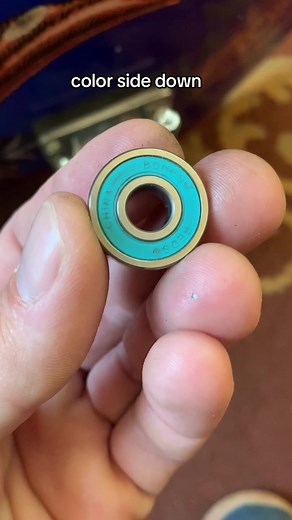 How to Install Skateboard Bearings With Spacers ? 🛹 #skatebearings #skateboardbearings #bearingskateboard #skateboardtutorial #skateboardwheels #spitfire #chinabones #skatehelp #skatetutors #skatehacks #skatetutorial
