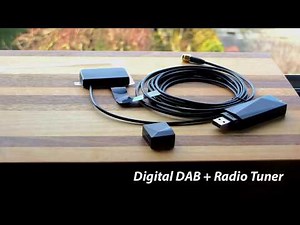 DAB+ Radio Tuner Receiver Stick overview