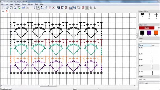 Crochet Charts图解制作