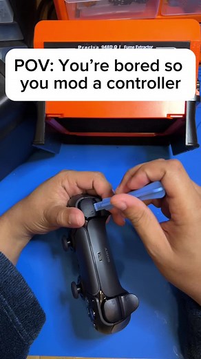 Couldn’t sleep so did a customer order 😅 #moddedcontroller #mouseclicktriggers #tmrsticks