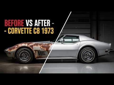 Chevrolet Corvette C8 1973 Restoration – Classic American Muscle Revival! 🔧🚗