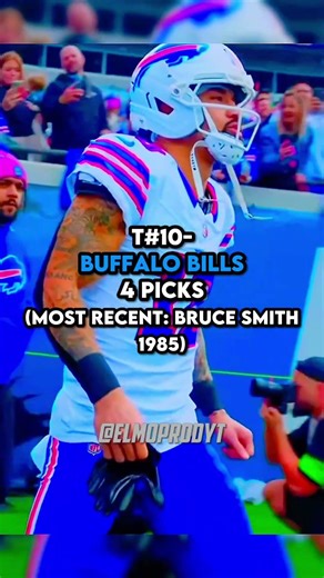 The ten teams with the most first picks ever #ssc #nfl #fyp