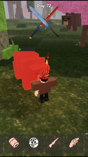 Infernal Sword vs Ice Sword ⚔️🔥❄️ | Full Damage Test | 99 Nights Survive Forest #roblox