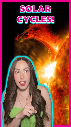 1.9M views · 10K reactions | The sun is getting more active!! Expect more solar flares, CMEs, sunspots, and auroras over the next year! #nasa #space #astronomy #solarflare #news | Astro Alexandra | Facebook