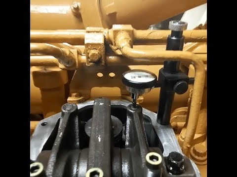 Valve Lash, Injector & Timing Adjustments For 3512 Caterpillar On Icebreaker Research Ship