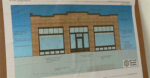 Jackson County Historical Society announces Historic Ford Garage restoration project