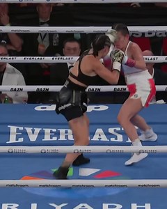 Cherneka Johnson outclasses Nina Hughes to retain her WBA World Bantamweight Title after the towel came in from the corner in round 7! | Matchroom Boxing