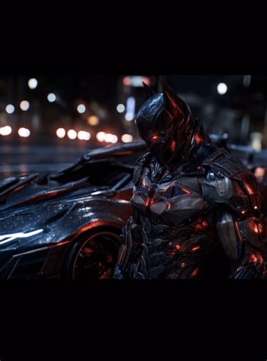 Armored Vigilante Enters the Batmobile | Ultra Cyberpunk Speed 🚨🔥