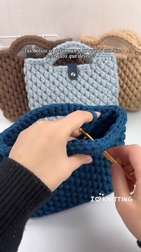 68K views · 697 reactions | 朗 Aprende a hacer bolsos en trapillo y...