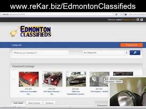 Edmonton Classifieds website introductions & demo