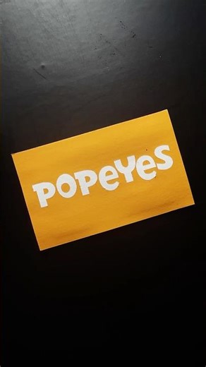 Popeyes 🍗 #Logo // Next ?