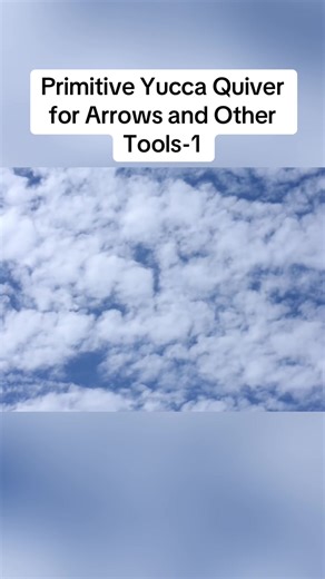 Primitive Yucca Quiver for Arrows and Other Tools-1