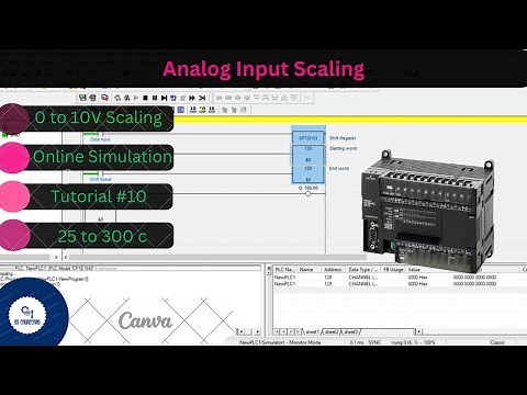 Omron Analog Scaling Function Block,,,,,,,,, CX-Programmer