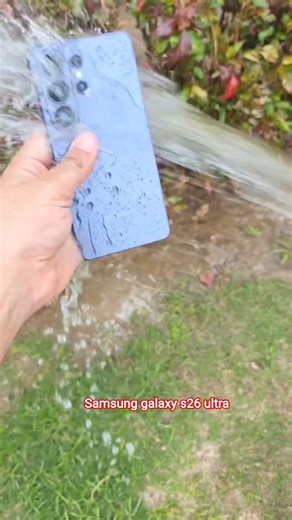 Samsung Galaxy S26 Ultra Water Test 💧😱 | Waterproof or Not? Extreme Drop Test 2026#watertest #shorts
