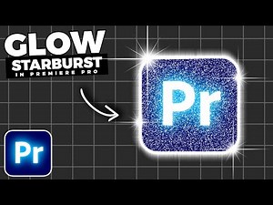 Glowing STARBURST Logo REVEAL In Premiere Pro