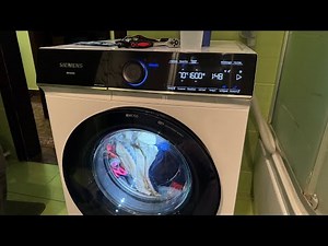 Siemens iSensoric IQ700 PowerSpeed - Quick/Mix 60°C + Oil/Grease + Intensive Rinse (Complete Cycle)