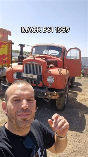 MACK B61 1959 #trucks #mack #mackb61 #משאיות #משאיות_ישראל Maoz Catsir Mack Trucks | Tzach Ivri