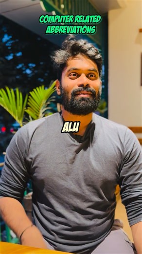 BeMyGuest 🩵 | Computer Related Abbreviations - ALU, RAM, ROM, URL, USB and more [Abbreviations, Shortcuts, Acronyms, Computer, LCD, LED, Technology,... | Instagram