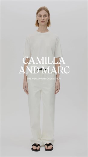 Cotton Classics. Three refined silhouettes in precision-cut cotton, designed to live in your wardrobe forever. | CAMILLA AND MARC